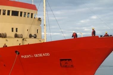 Puerto Deseado, el buque oceanográfico del Conicet